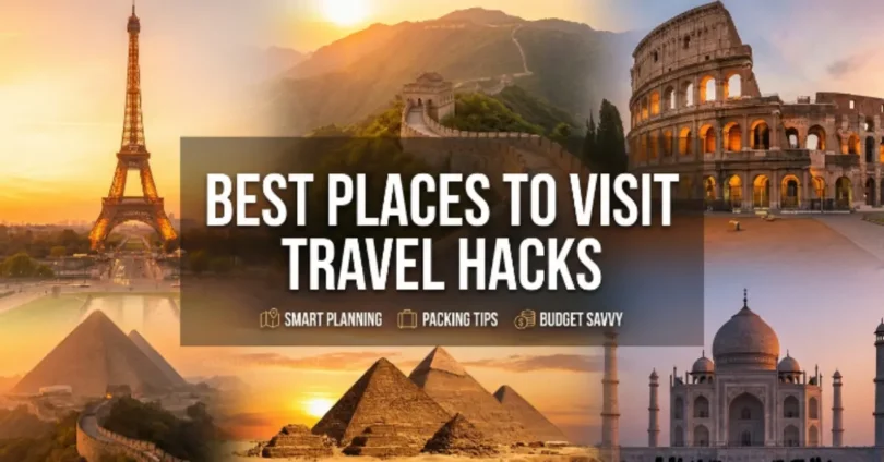 best places to visit travel hacks