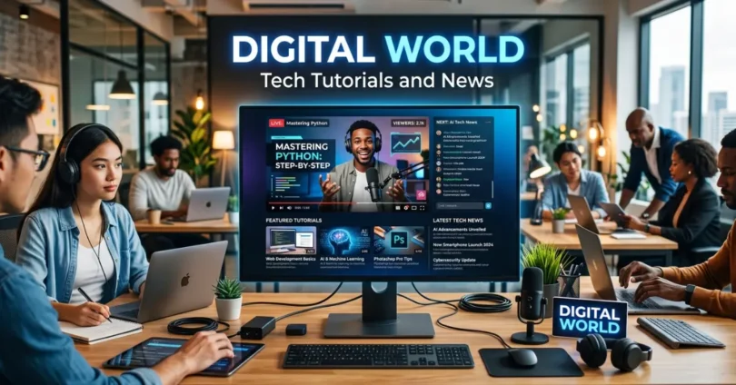 digital world tech tutorials and news