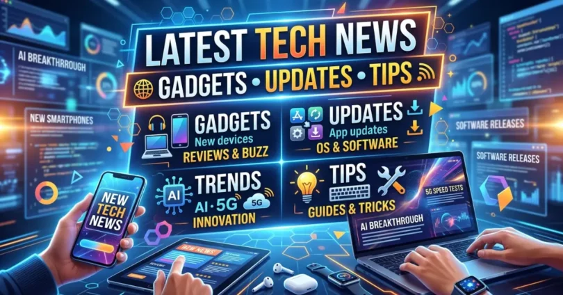 latest tech news gadgets updates tips