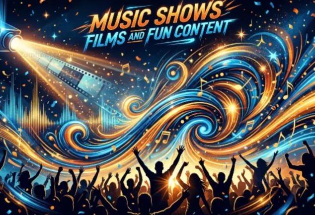 music shows films and fun content