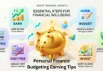 personal finance budgeting earning tips